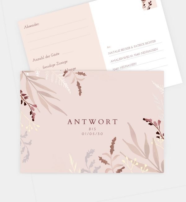 Postkarte quer