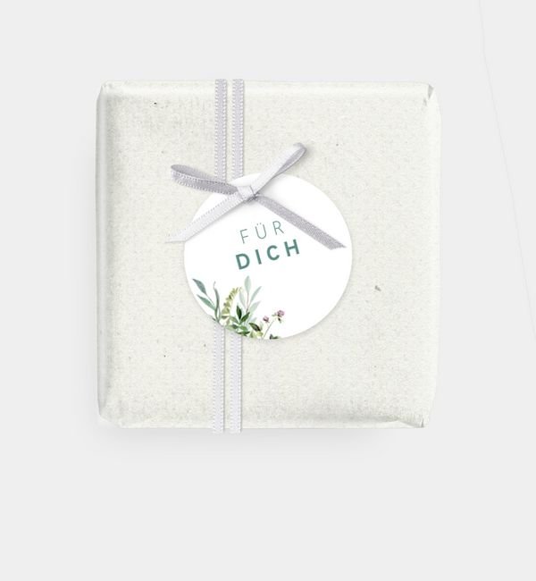 Geschenkanhänger rund