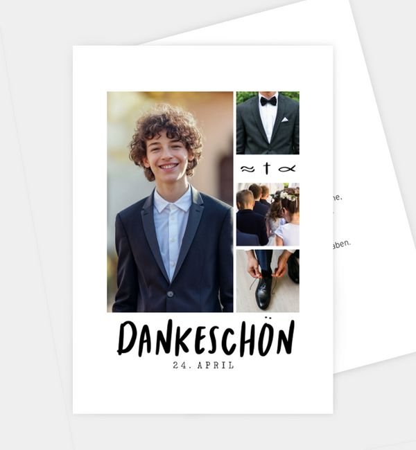 Postkarte hoch
