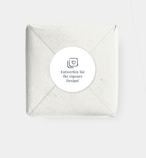 Geschenkaufkleber rund