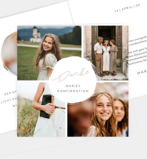 Klappkarte quadratisch