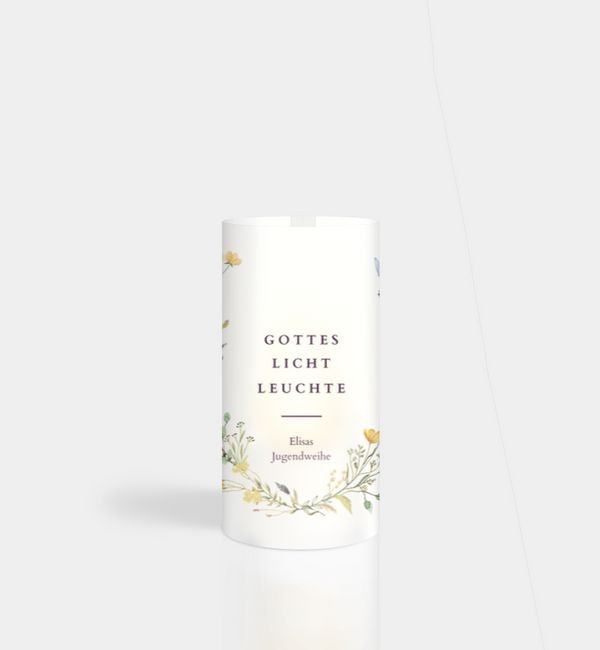 Windlichtkarte klein