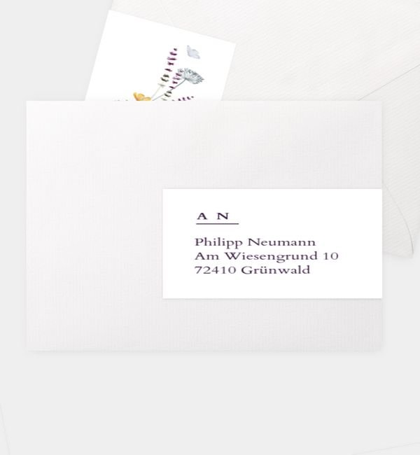 Kombi-Adressaufkleber