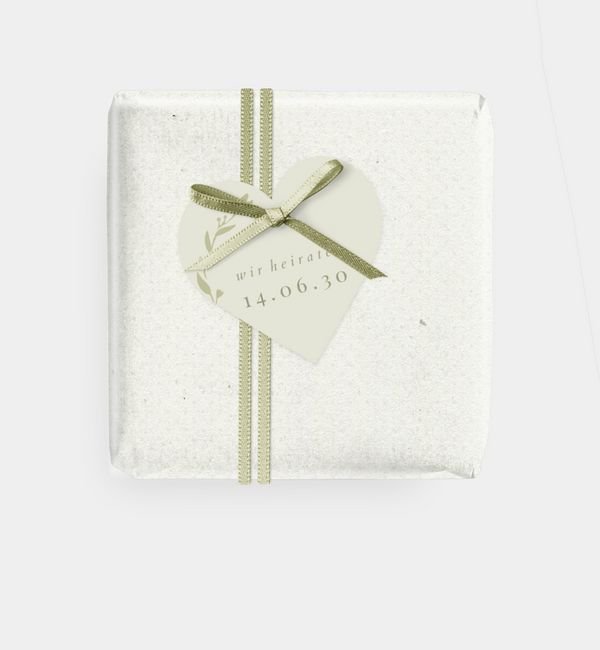 Geschenkanhänger Herz