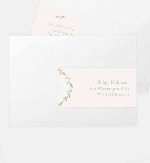 Kombi-Adressaufkleber