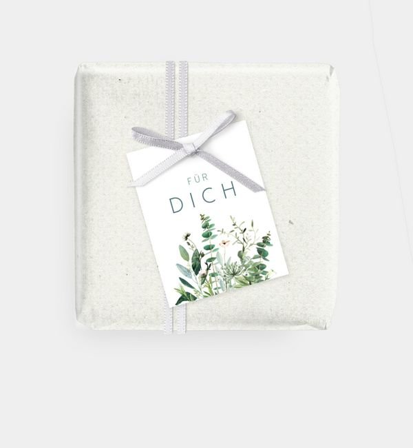 Geschenkanhänger rechteckig