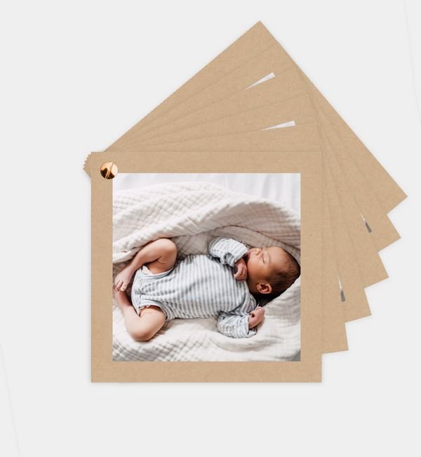 Kartenfächer quadratisch