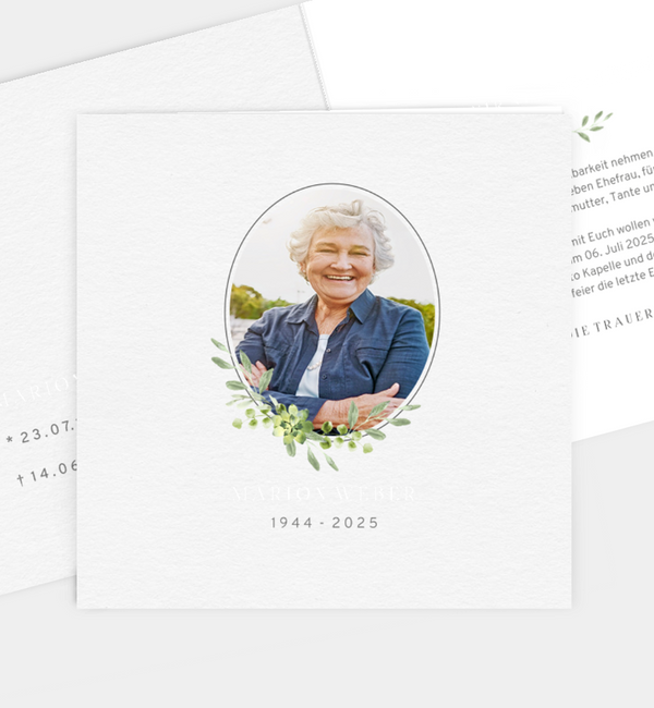 Liebevolle Erinnerung