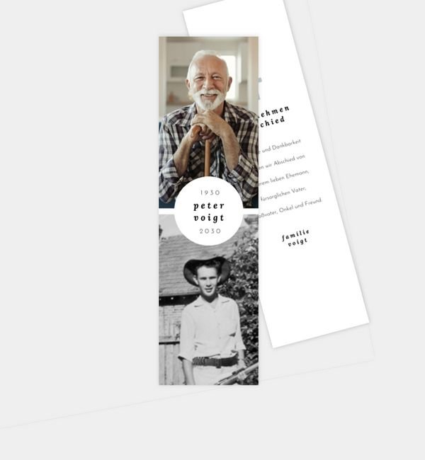 Fotostreifen einzeln