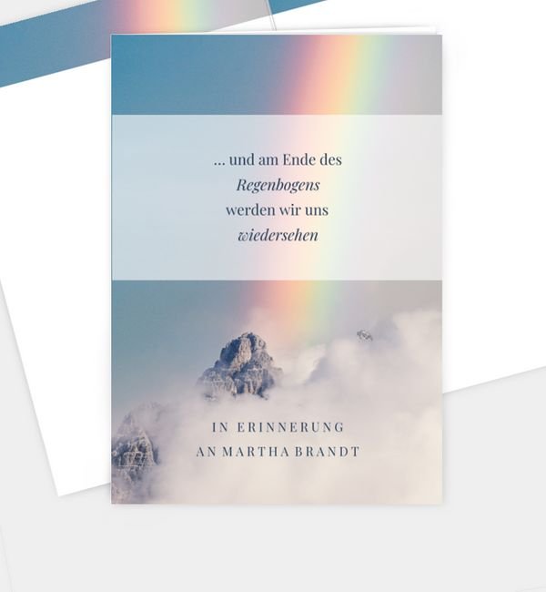 Regenbogen · Gipfel