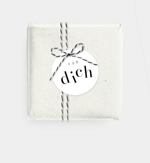 Geschenkanhänger rund