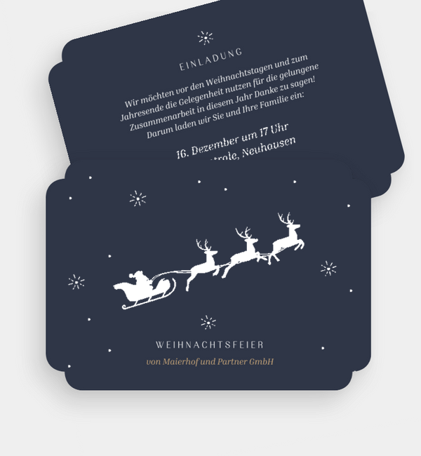 Weihnachtsschlitten