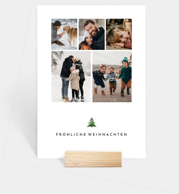 Tischnummern-Karte hoch