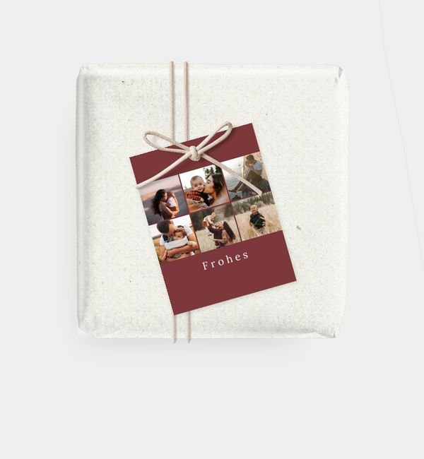 Geschenkanhänger rechteckig