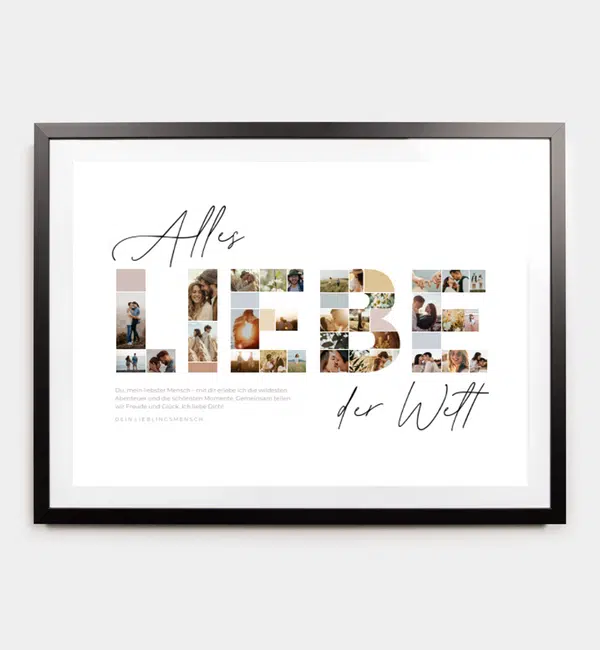 Familiencollage · Liebe