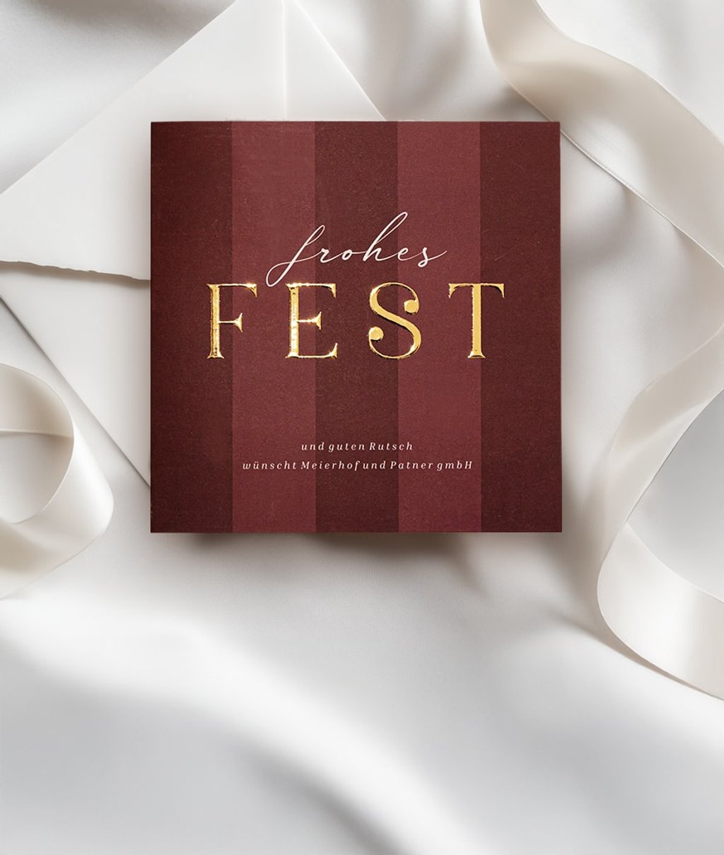 Festliche Veredelung