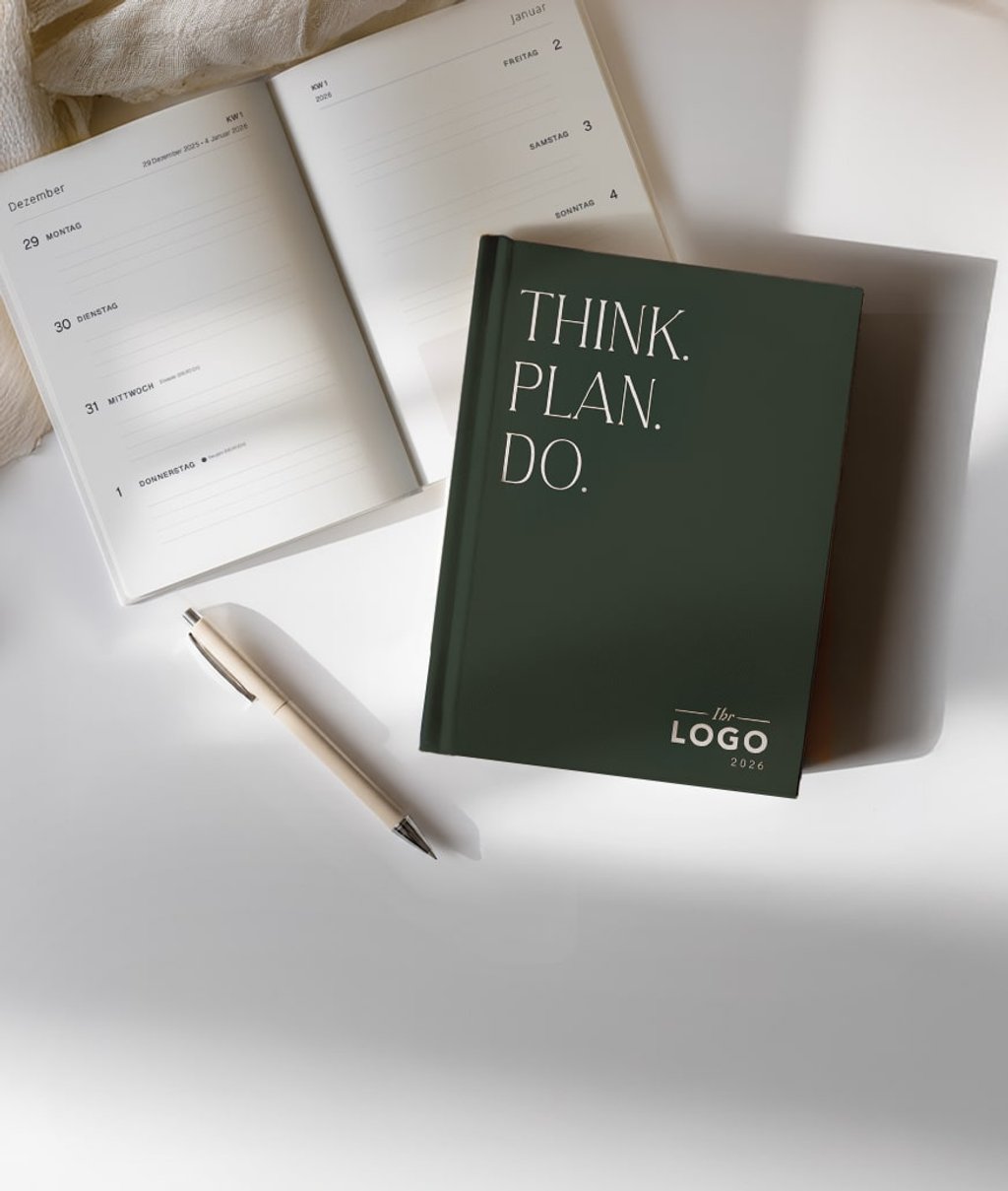 Wochenplaner mit Logo