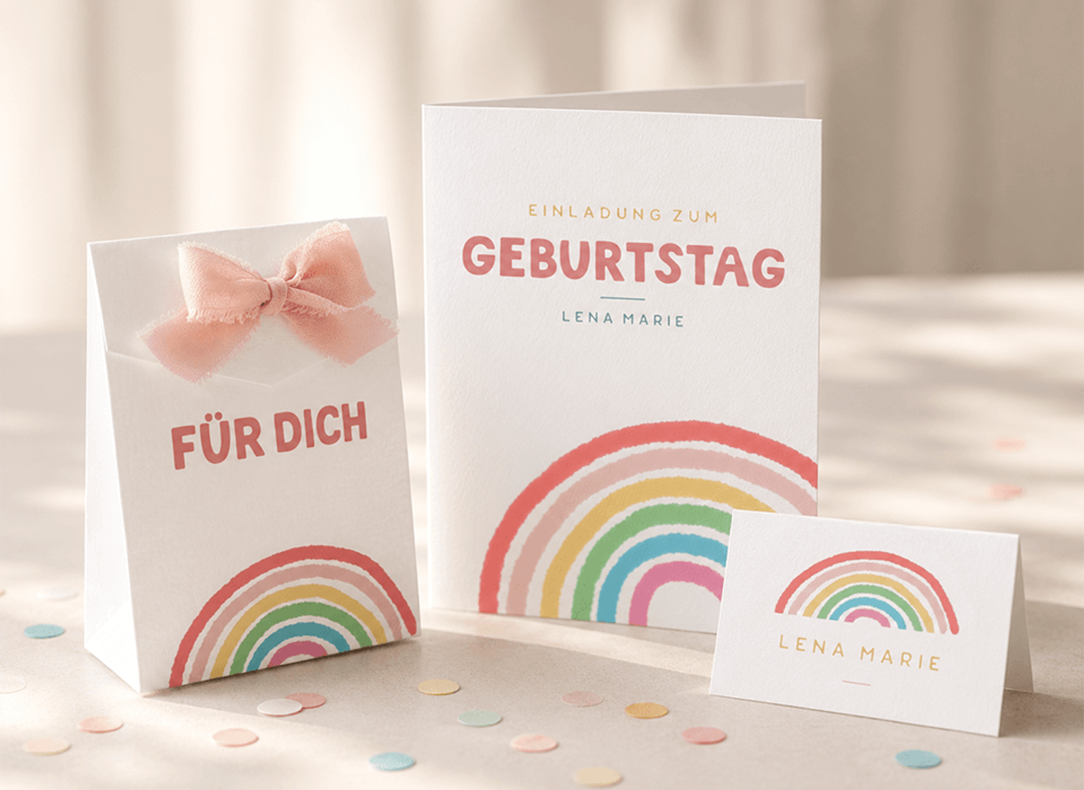 Kindergeburtstagswelt Regenbogen
