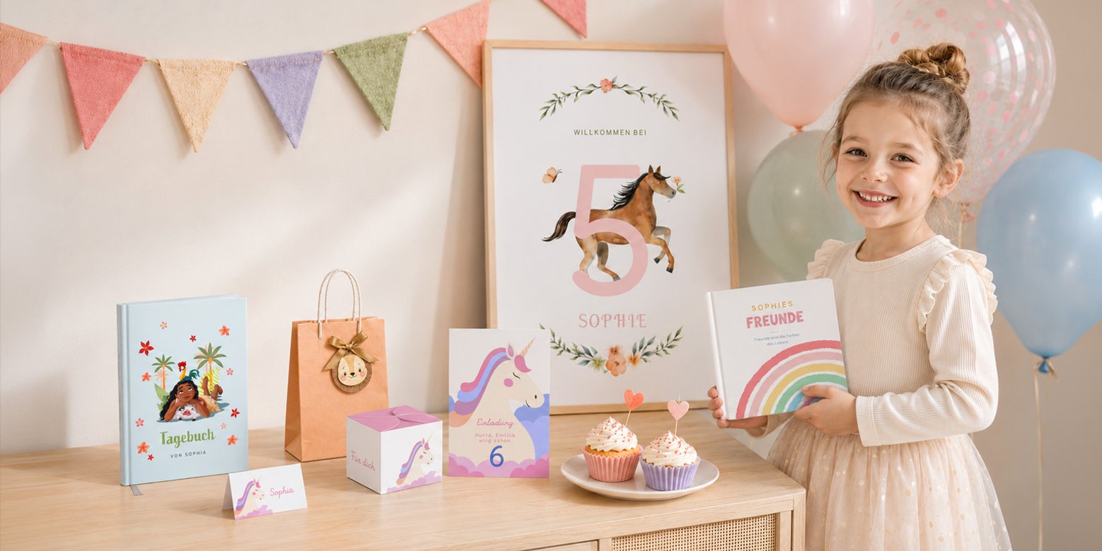 Geschenke für das Geburtstagskind