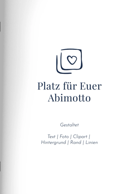 Fotobuch Blanko-Design