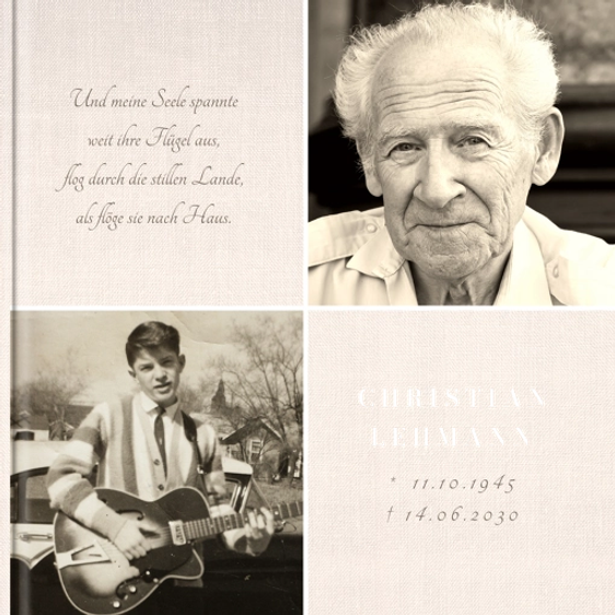 Fotobuch Leise Flügel