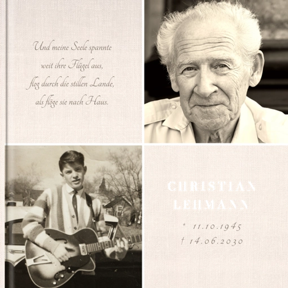 Fotobuch Leise Flügel