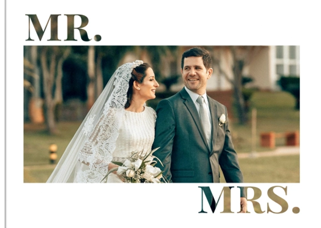 Fotobuch Mr & Mrs