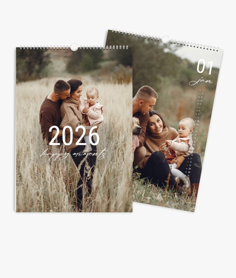 Wandkalender Happy Life