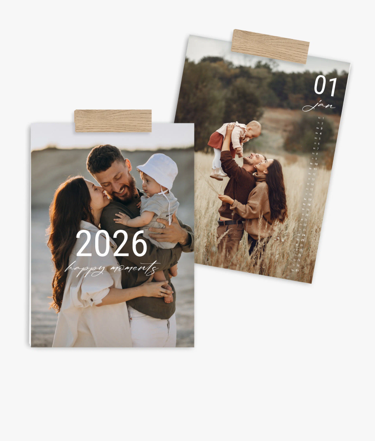 Wandkalender Happy Life