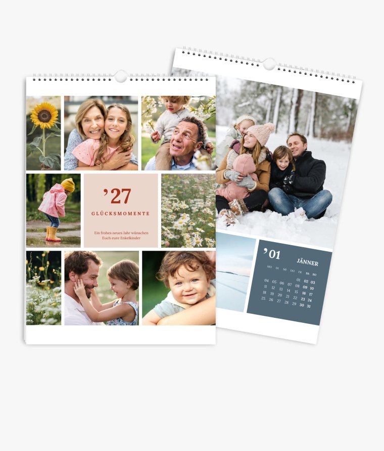 Wandkalender Glücksmomente