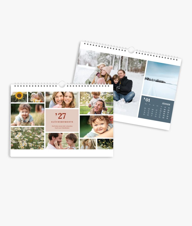 Wandkalender Glücksmomente