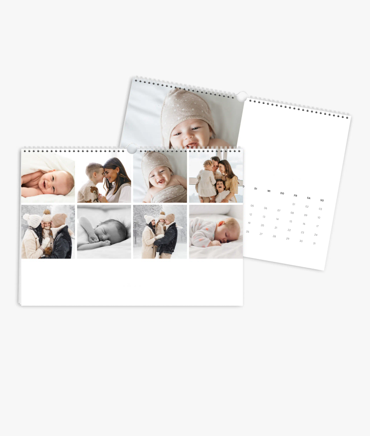 Wandkalender Modern Collage