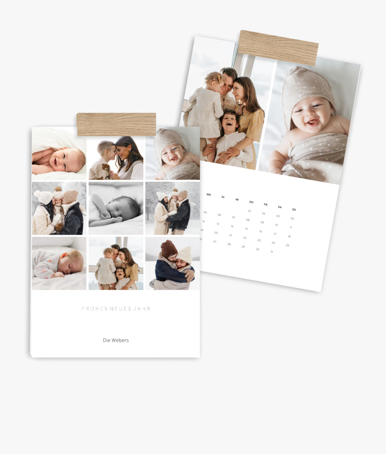 Wandkalender Modern Collage