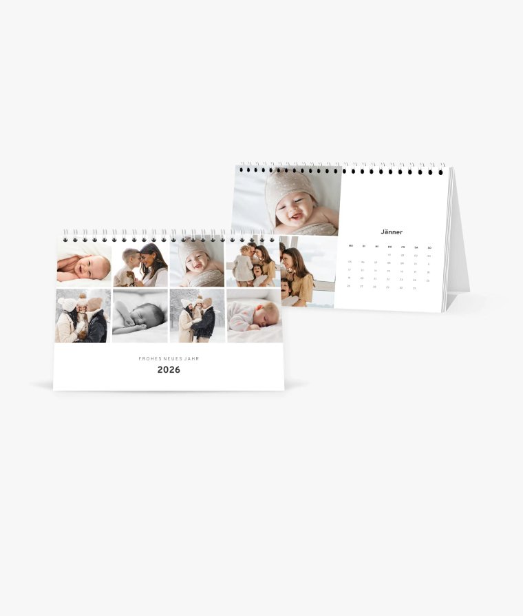 Tischkalender Modern Collage