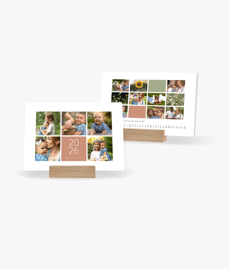 Tischkalender Lovely Mosaic