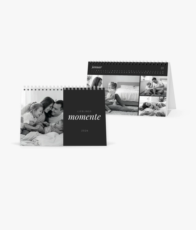 Tischkalender Noir Essence