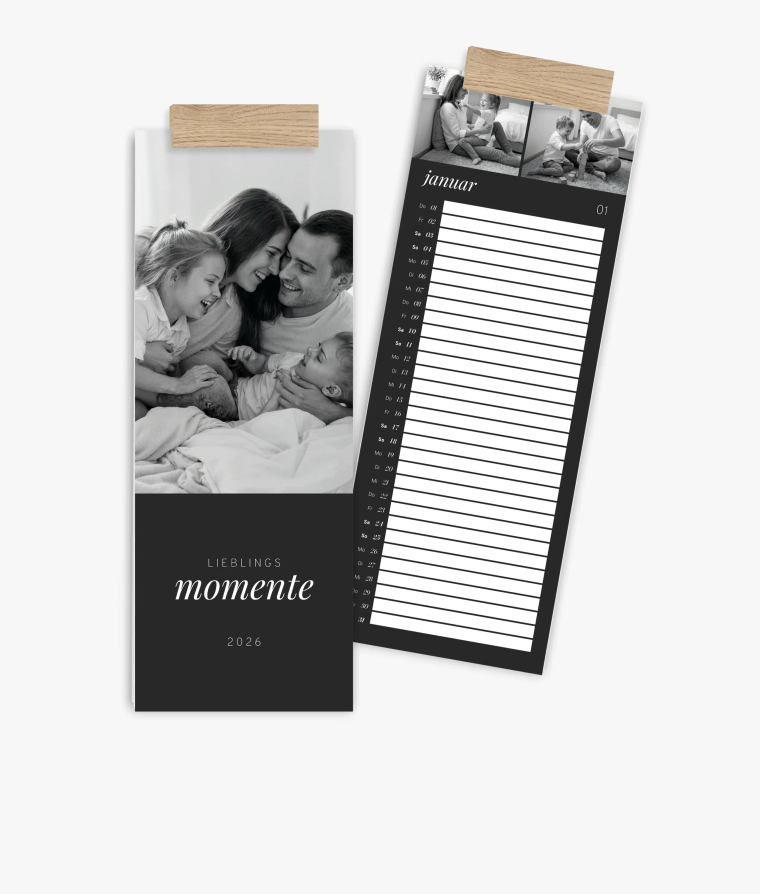 Küchenkalender Noir Essence