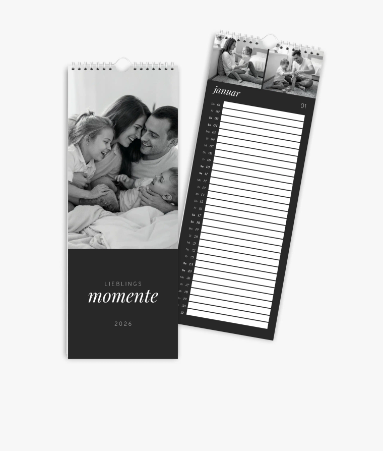 Küchenkalender Noir Essence