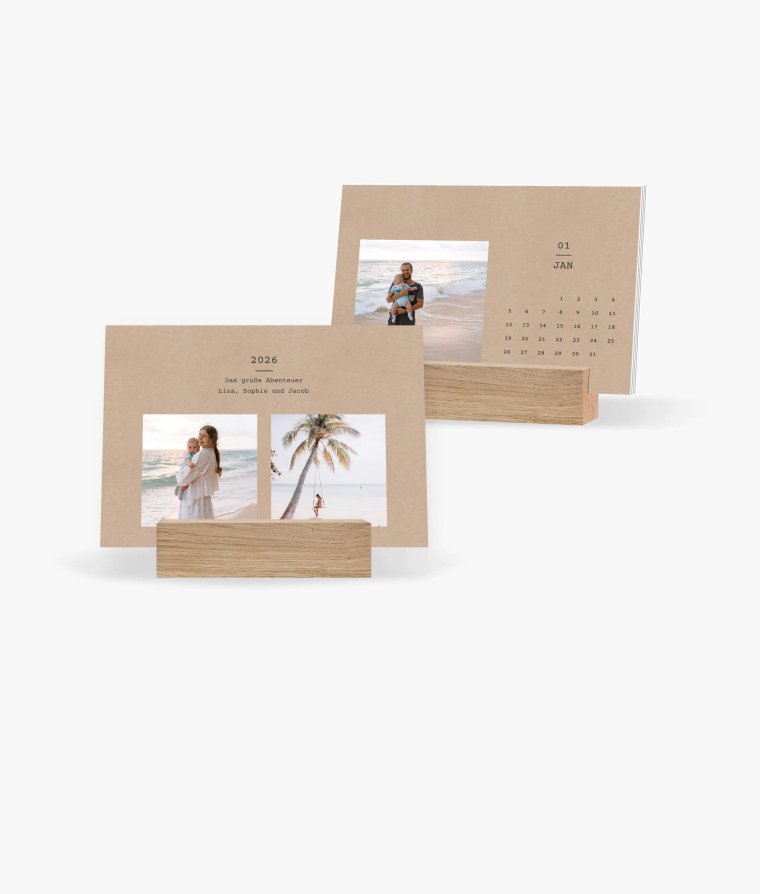 Tischkalender Clean Crafty