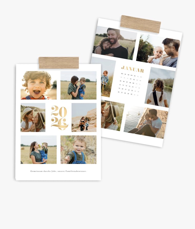 Wandkalender Golden Year