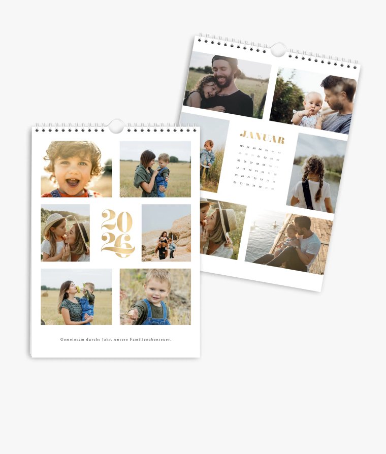 Wandkalender Golden Year