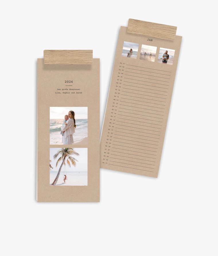 Küchenkalender Clean Crafty