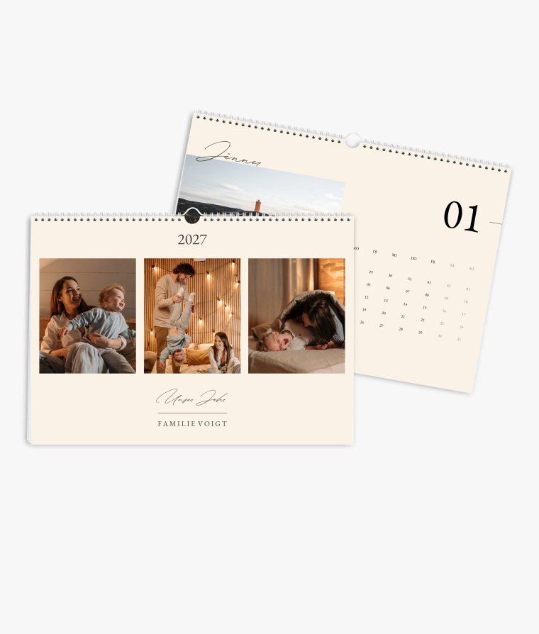 Wandkalender Golden