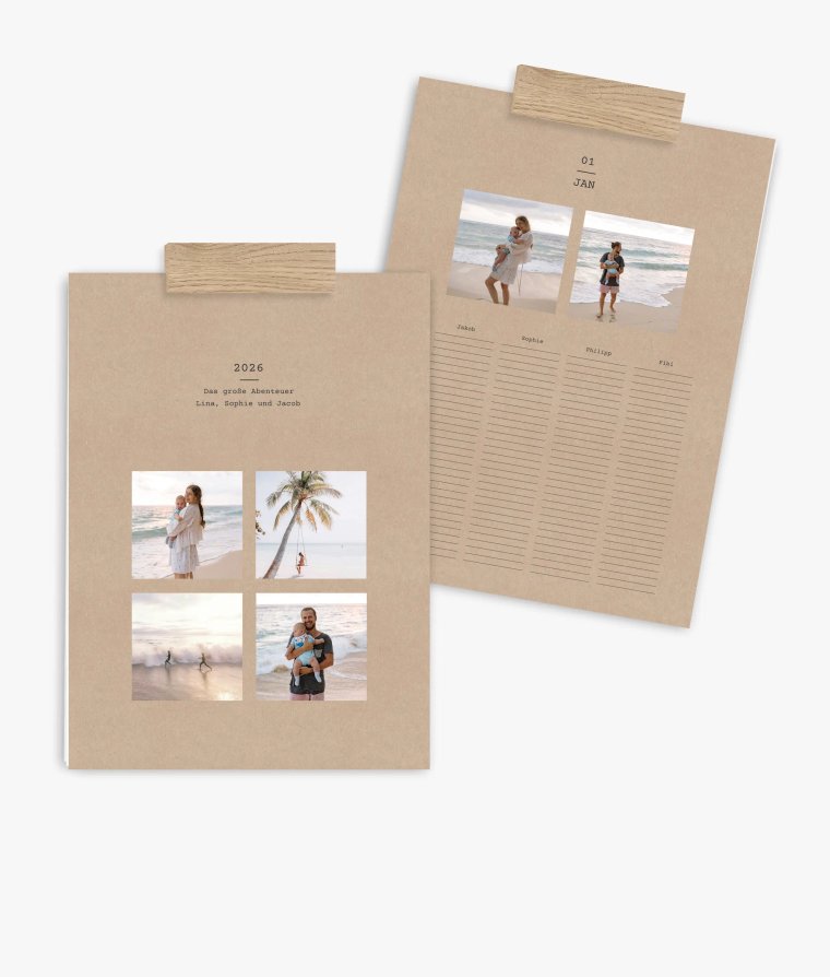 Familienplaner Clean Crafty