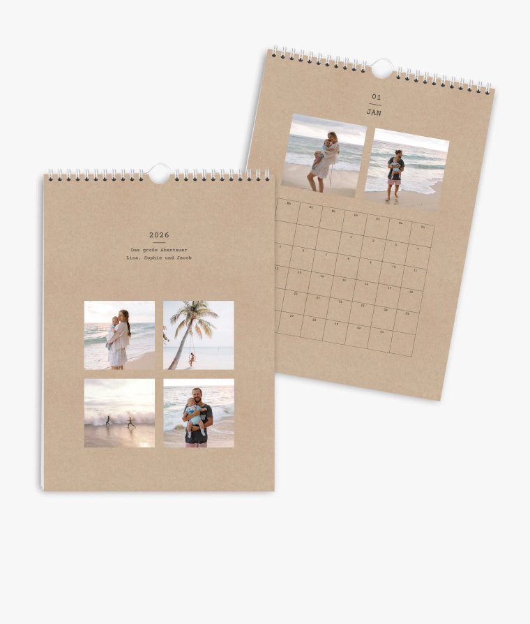 Terminkalender Clean Crafty