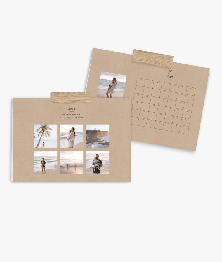 Terminkalender Clean Crafty