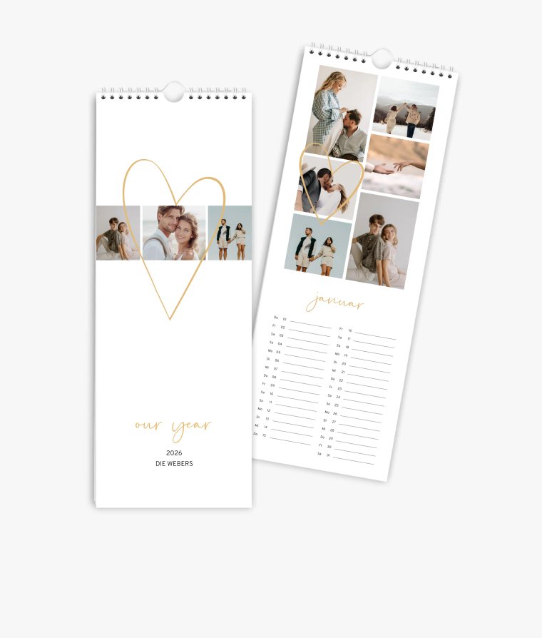 Küchenkalender Big Heart