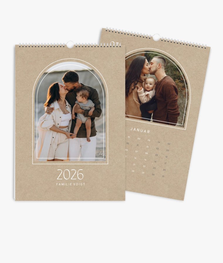 Wandkalender Crafty Bogen