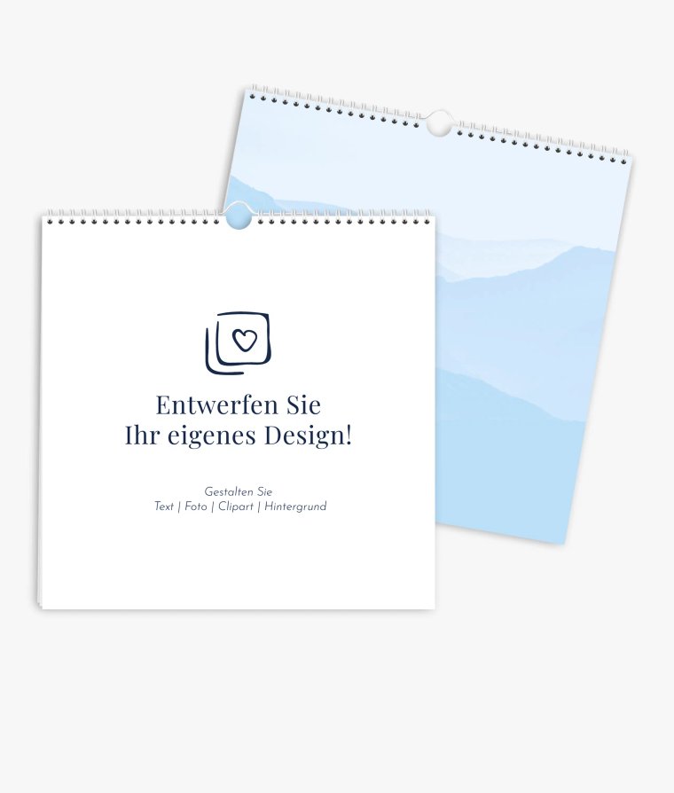 Wandkalender Undatiertes Layout