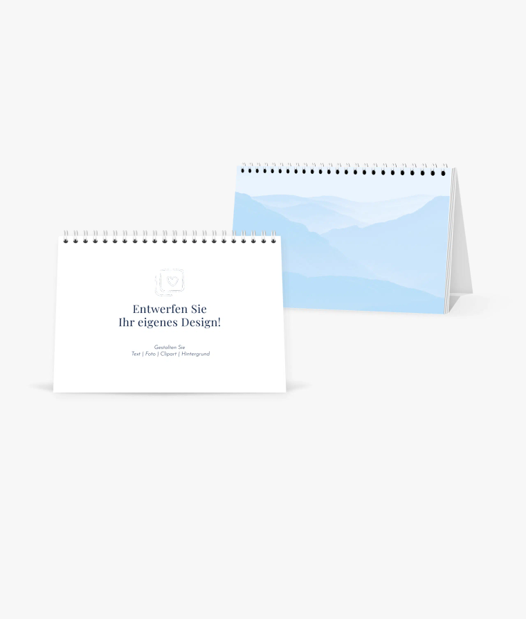 Tischkalender Undatiertes Layout
